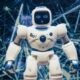 Infografía sobre la utilidad, optimización de costos y aplicaciones reales de las Sociedades Automatizadas por Inteligencia Artificial (SA-IA).