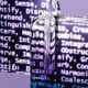 Dos representaciones conceptuales de agentes de software conectándose a través de un contrato digital firmado con claves criptográficas en tiempo real.